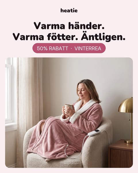 Vinterrea: värmefilten du bär