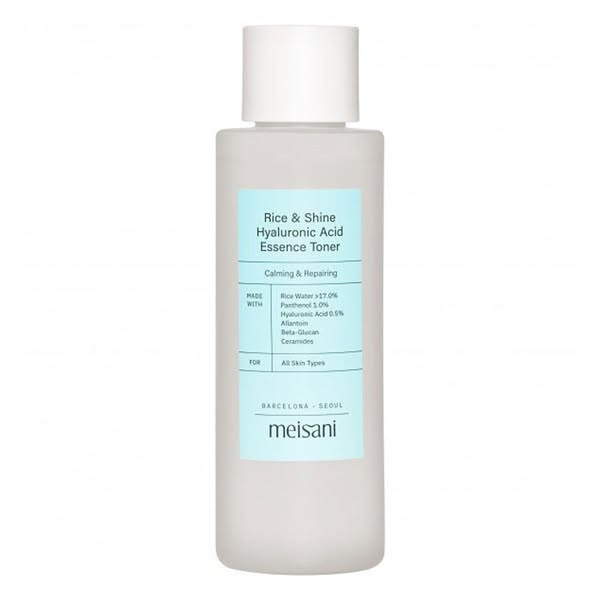 Meisani Rice And Shine Hyaluronic Acid Essence Toner – Tónico Essência Hidratante