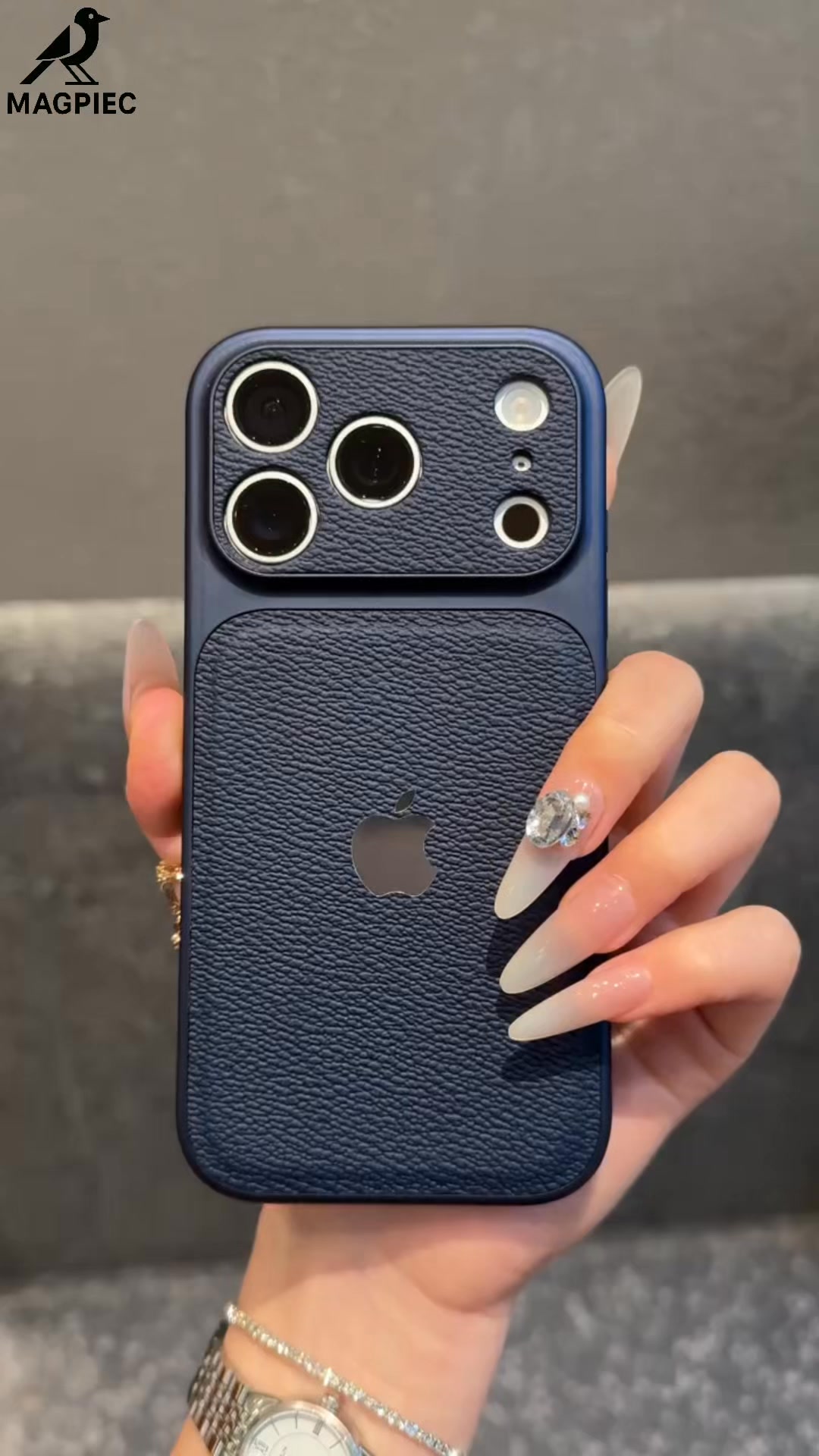 iPhone Leather Texture Case