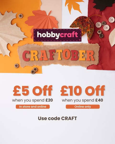 Get making for Craftober