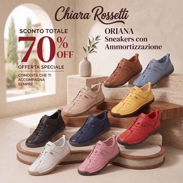 Oriana | Sneakers con Ammortizzazione