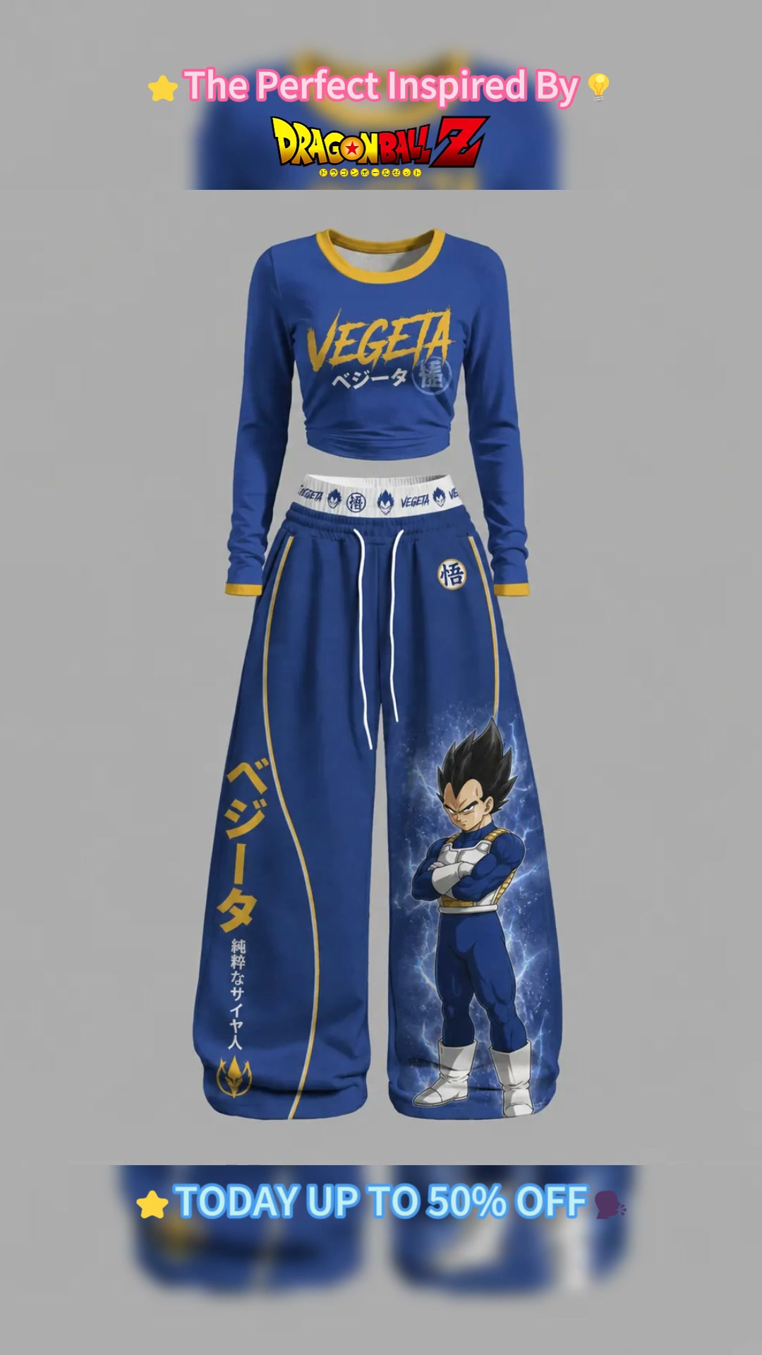 Dragon Ball Women’s Sets — Up to 50% off