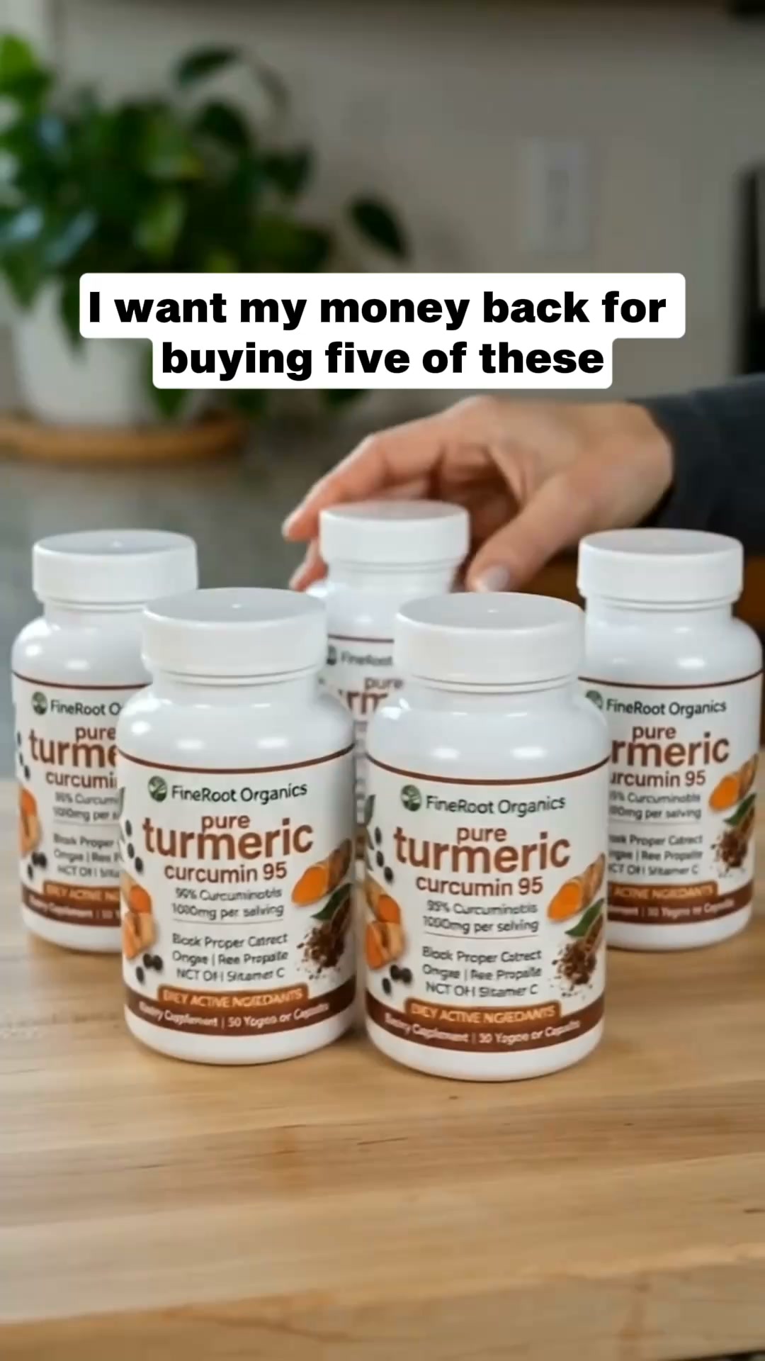 Clinically Dosed Turmeric with No Fillers