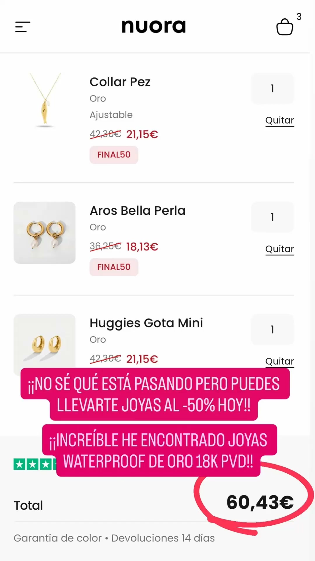 50% EN TODA LA WEB