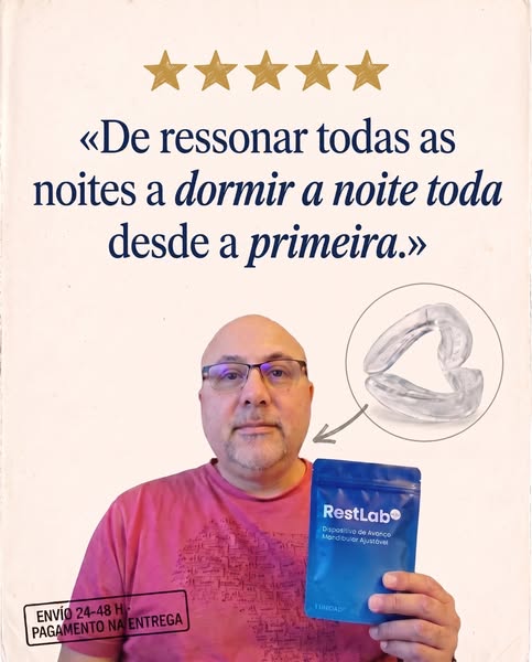 Pare de Ressonar Já na Primeira Noite