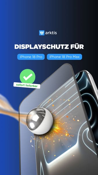 Arktis REVOLUTION Glas für iPhone