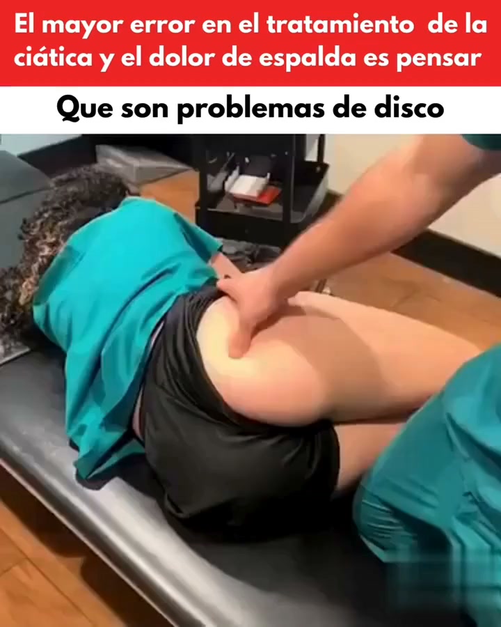 Aliviar el dolor de espalda baja y ciática