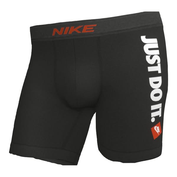 Nike Everyday Just Do It Boxershort Brief Zwart Wit Rood