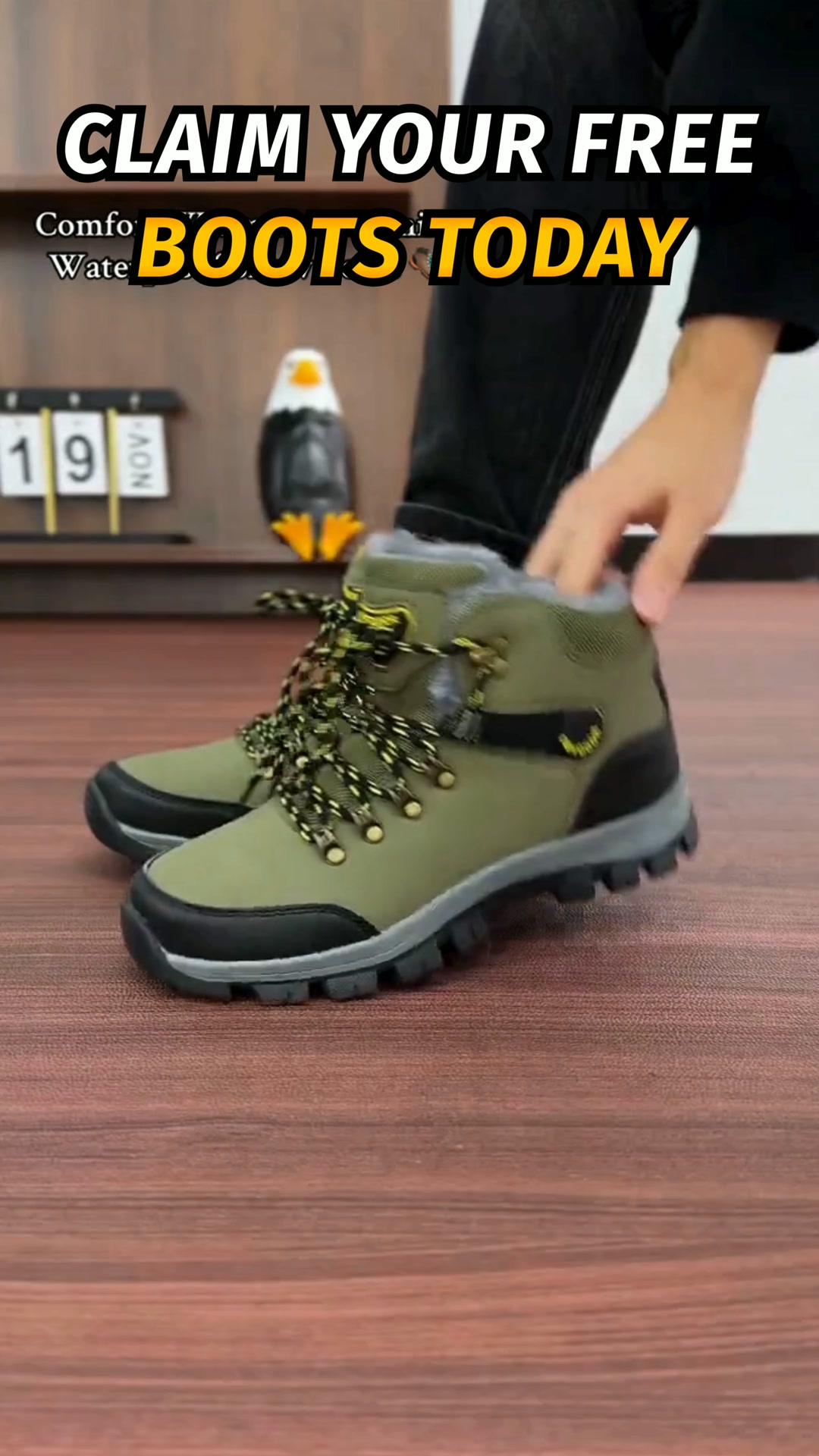 Get your FREE BOOTS