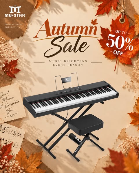 MUSTAR Autumn Sale: 50% OFF