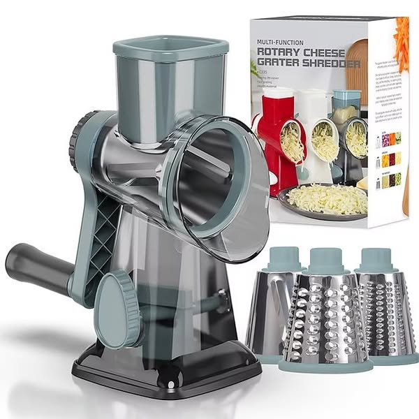 The Ultimate 3-in-1 Kitchen Grater!