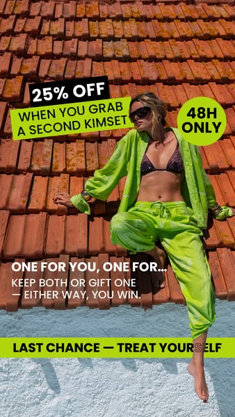 SALE: 25% OFF ON EVERY SECOND PIECE