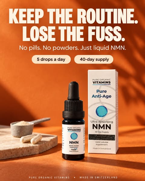 Five Drops. A Small Change to Your Morning.