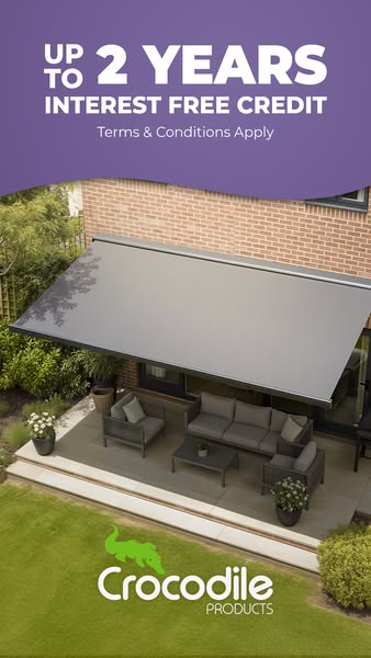 Up To 2 Years Interest Free Credit on Awnings