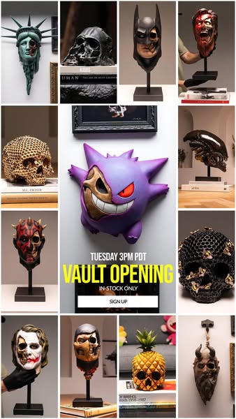 ORDER THE SKULL YOU WANT