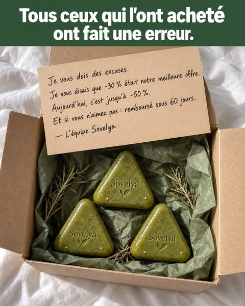 Savon Coréen pour la Pousse des Cheveux — Stoppe la Chute avec 12 Herbes