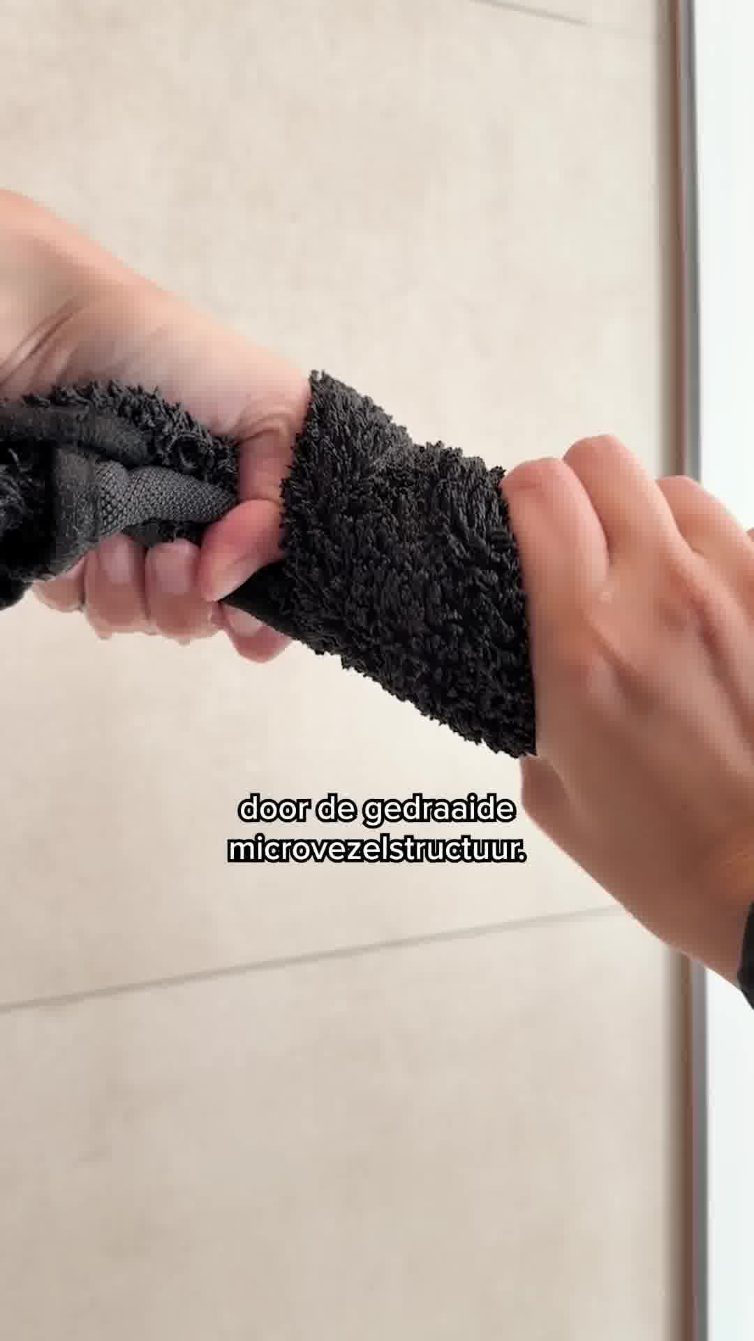 Dé ideale microvezel droogdoek in de badkamer