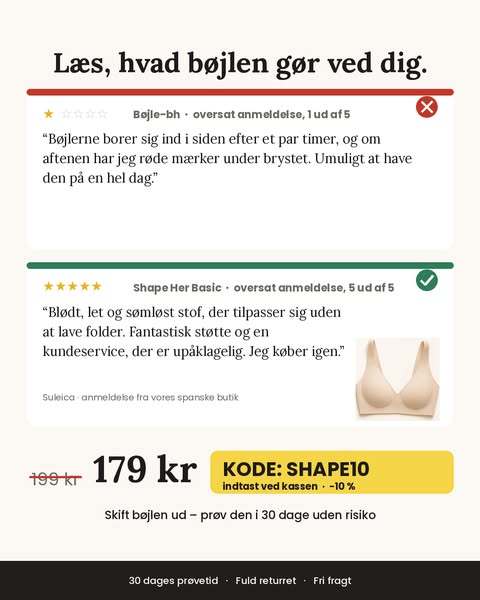 Begrænset antal tilbage