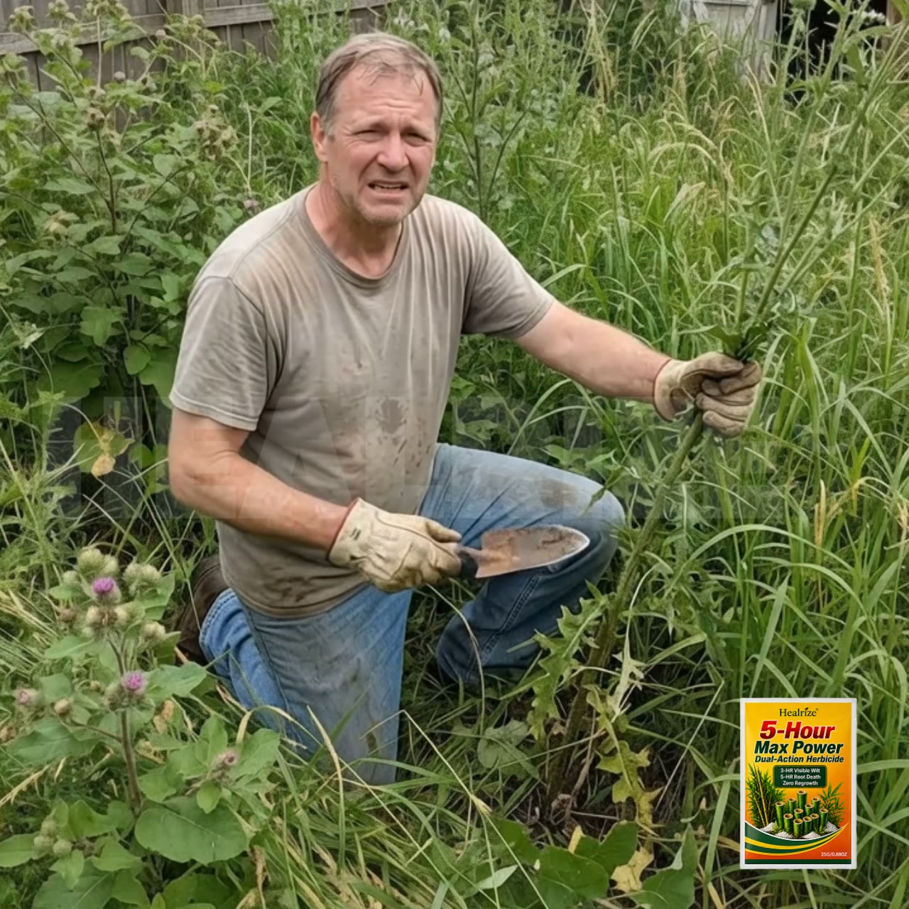 "How I Cleared My Patio Weeds in 5 Hours!"