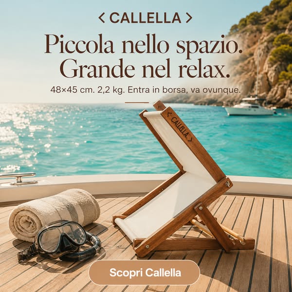 Il relax che occupa meno