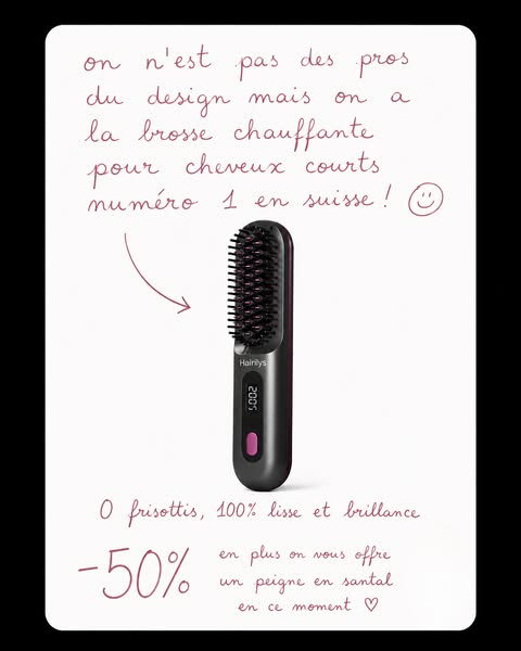 Fini les cheveux plats!