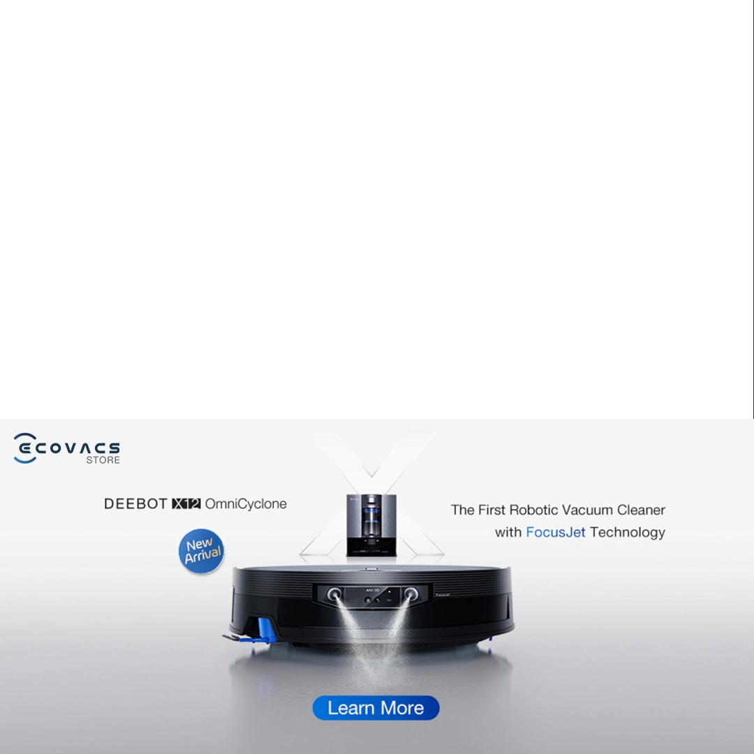 DEEBOT X12 OmniCyclone: The World’s First with FocusJet Technology!