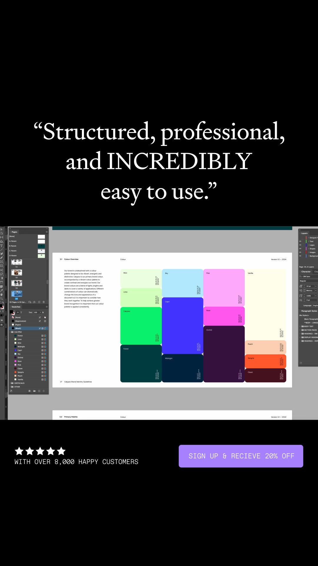 "The BEST templates I've ever used. Worth every cent."