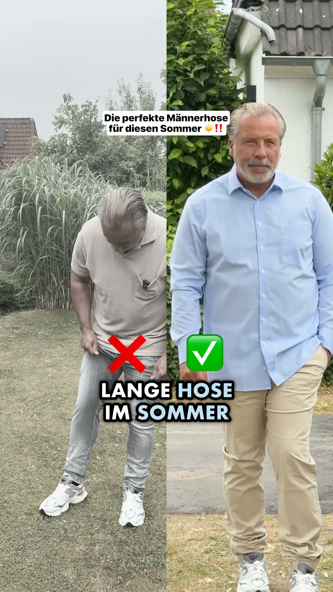 Sommerlich leicht - die Papas Shorts Flex Chino