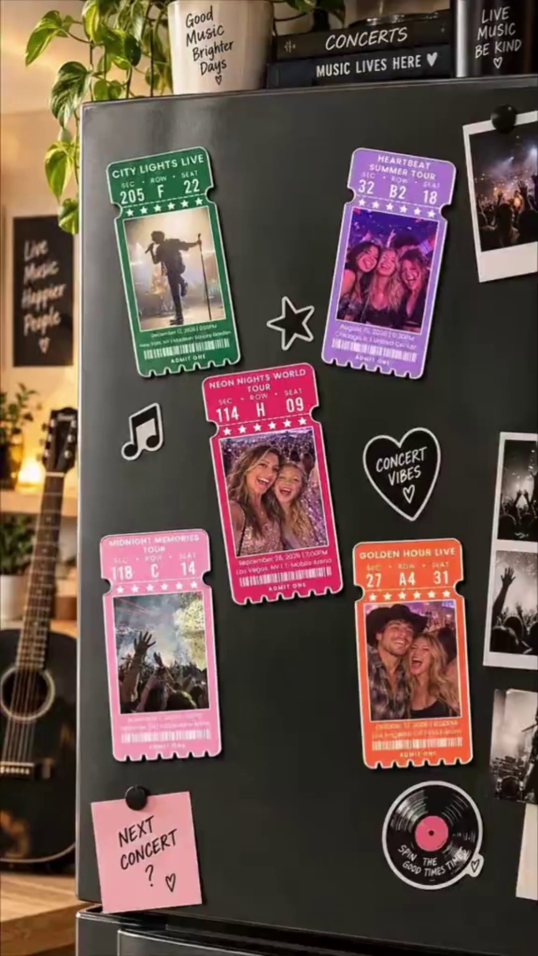Turn Your Favorite Concert Into A Keepsake