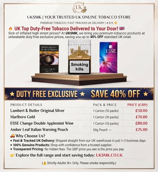 100% UK Local Stock