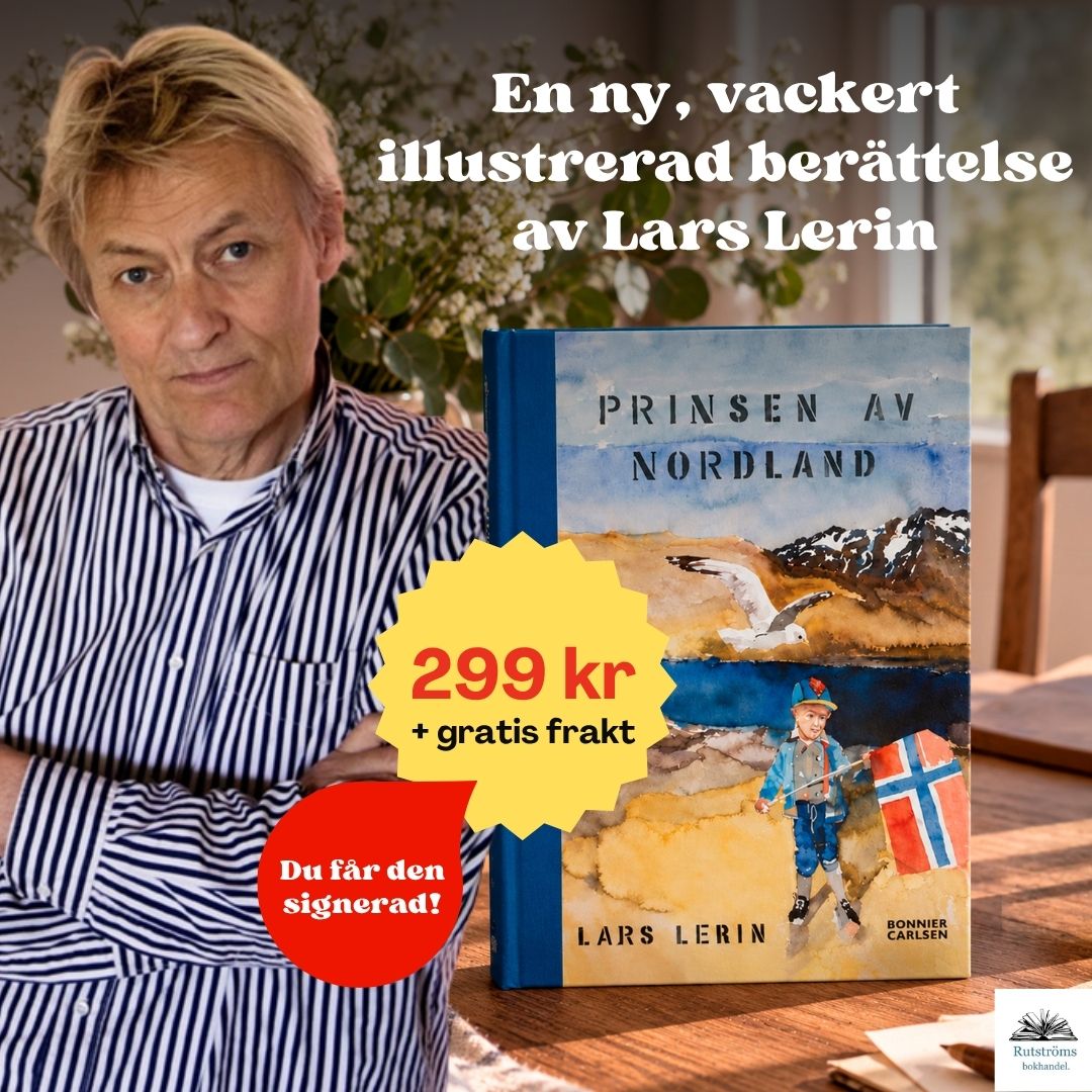 Signerad! En ny berättelse fylld av Lerins akvareller