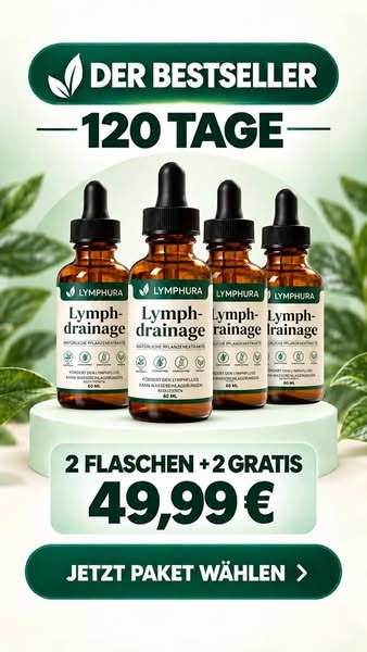 Geben Sie nicht Ihrem Lebensstil die Schuld – bringen Sie zuerst Ihr Lymphsystem wieder in Schwung.
