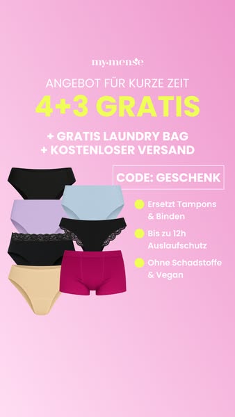 Shoppe jetzt Periodenunterwäsche!