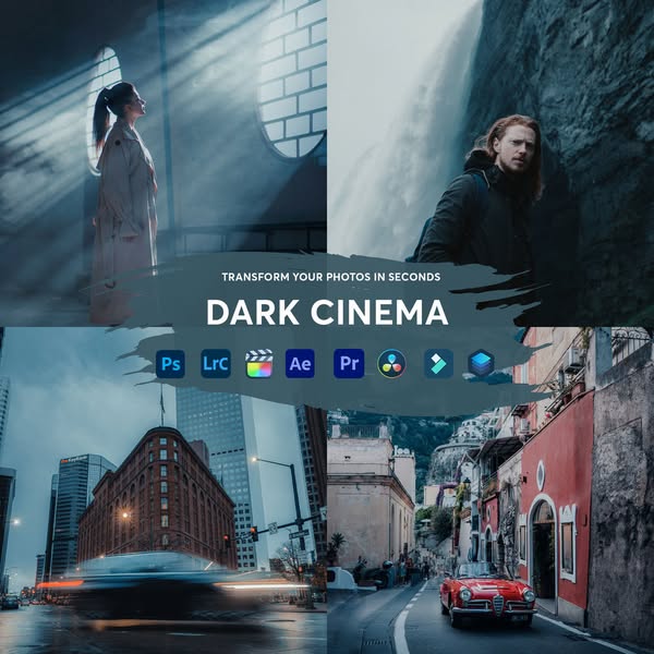 66% OFF Dark Cinema Presets Collection