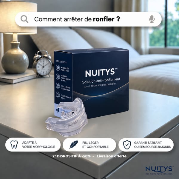 Stoppez le ronflement dès maintenant