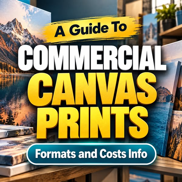 Commercial Canvas Prints: Formats and Costs