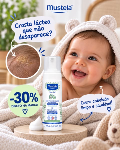 Mustela com 30% de Desconto