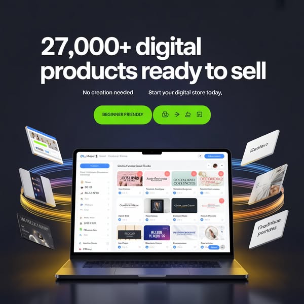 Start Your Digital Product Store — Ready Products Included