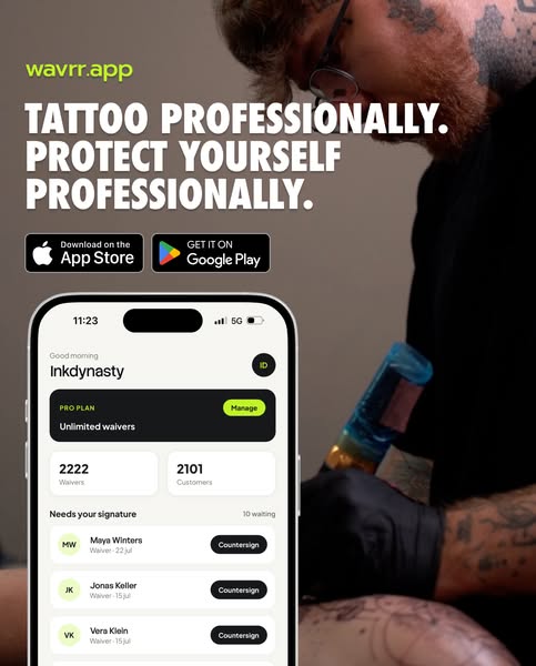Every tattoo, legally covered