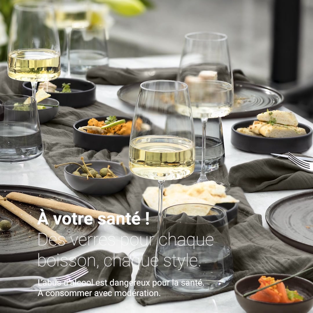 Verres pro, parfaits pour la gastronomie