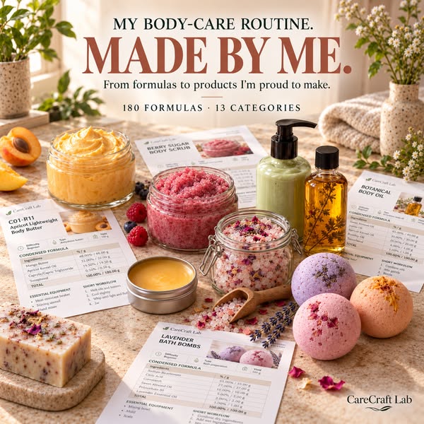 My Body-Care Routine. Made By Me.