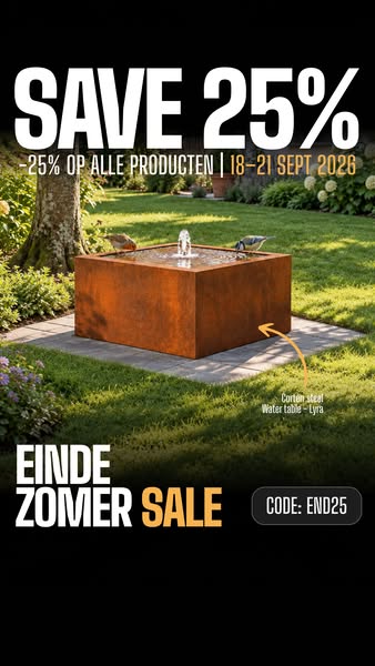 Laatste kans: bespaar 25%
