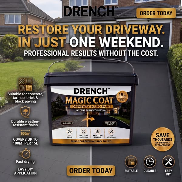 Restore Your Driveway This Weekend