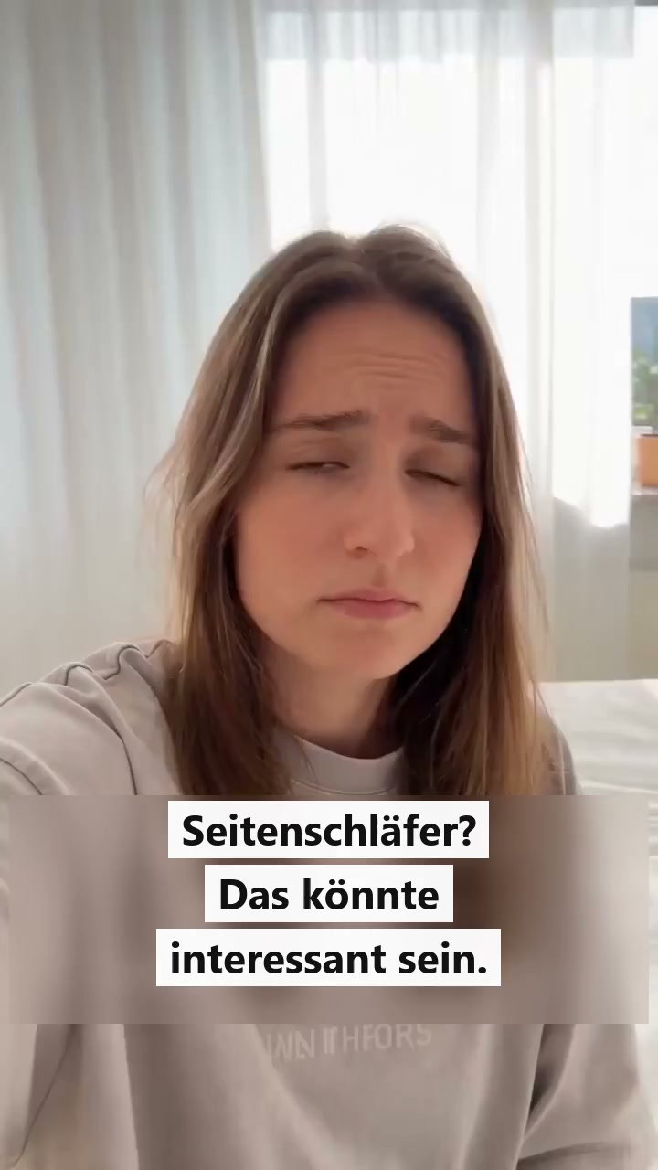 Das Kissen für Seitenschläfer