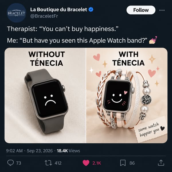 Same watch. Better mood.