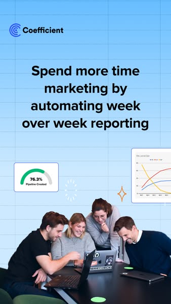 Live Marketing Reports in Spreadsheets - Try Free