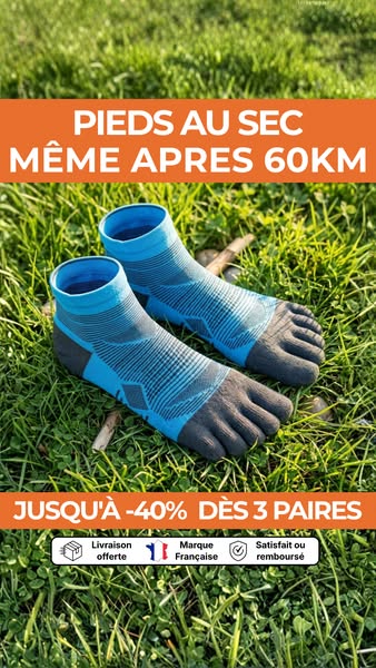Pieds au sec, même après 60km