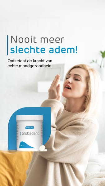 Eén tablet per dag tegen slechte adem!