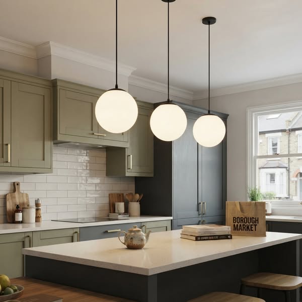Glass Pendant Light
