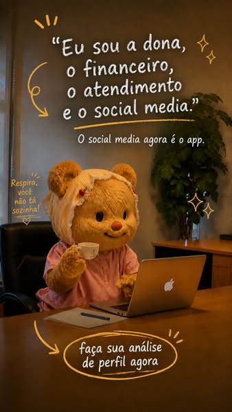 Conteúdo pronto em 30s.